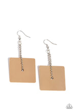 Load image into Gallery viewer, Block Party Posh - Gold Earrings by Paparazzi
