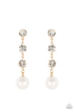 Load image into Gallery viewer, Yacht Scene - Gold Earrings by Paparazzi
