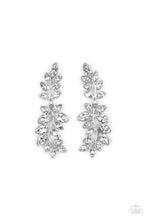 Load image into Gallery viewer, Frond Fairytale - White Earrings by Paparazzi
