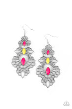 Load image into Gallery viewer, Flamboyant Frills - Multi Earrings by Paparazzi
