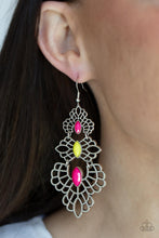 Load image into Gallery viewer, Flamboyant Frills - Multi Earrings by Paparazzi
