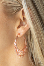 Load image into Gallery viewer, Happy Independence Day - Copper Earrings by Paparazzi
