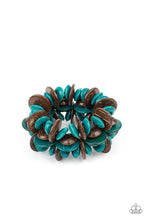 Load image into Gallery viewer, Caribbean Canopy - Blue Bracelet by Paparazzi
