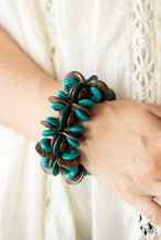 Load image into Gallery viewer, Caribbean Canopy - Blue Bracelet by Paparazzi
