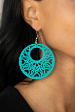 Load image into Gallery viewer, Tropical Reef - Blue Earrings by Paparazzi
