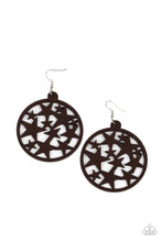 Load image into Gallery viewer, Cosmic Paradise - Brown Earrings by Paparazzi
