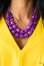 Load image into Gallery viewer, Summer Excursion - Purple Necklace by Paparazzi
