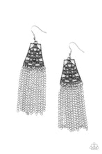 Load image into Gallery viewer, Cleopatras Allure - Silver Earrings by Paparazzi
