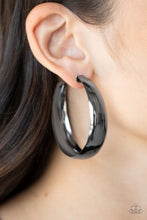 Load image into Gallery viewer, Flat Out Flawless - Black Earrings by Paparazzi
