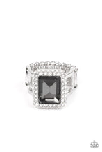 Load image into Gallery viewer, Glamorously Glitzy - Silver Ring by Paparazzi
