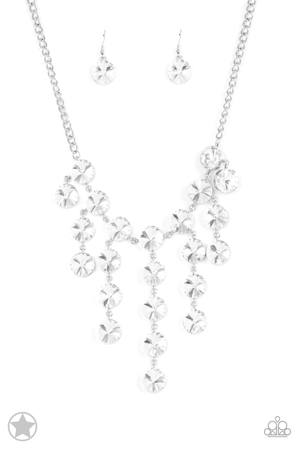 Spotlight Stunner - White Necklace by Paparazzi