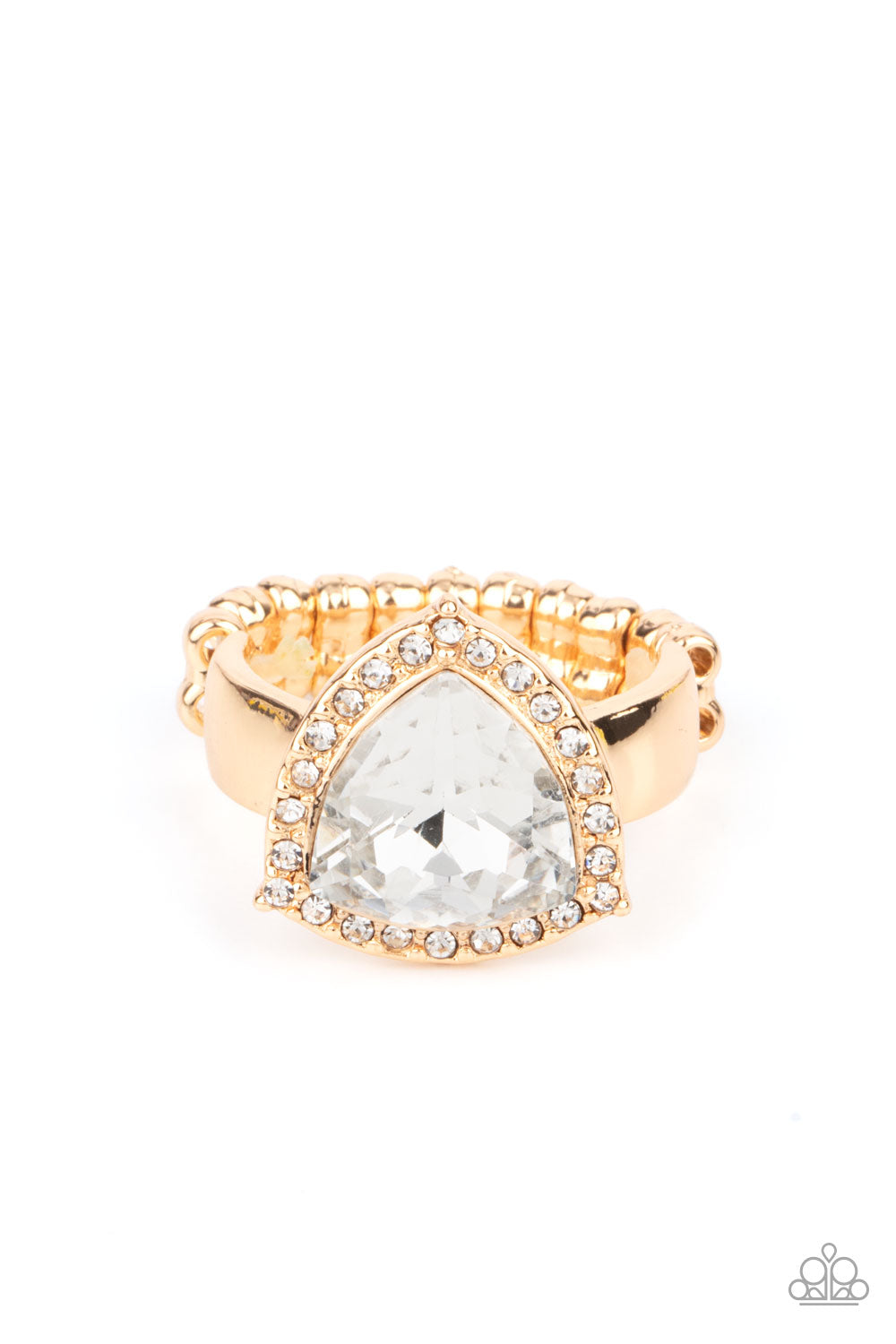 Tour de Timeless - Gold Ring by Paparazzi Accessories