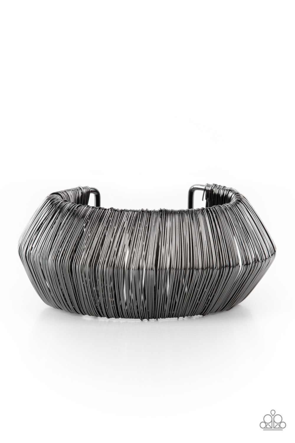 Wild About Wire - Black Bracelet by Paparazzi