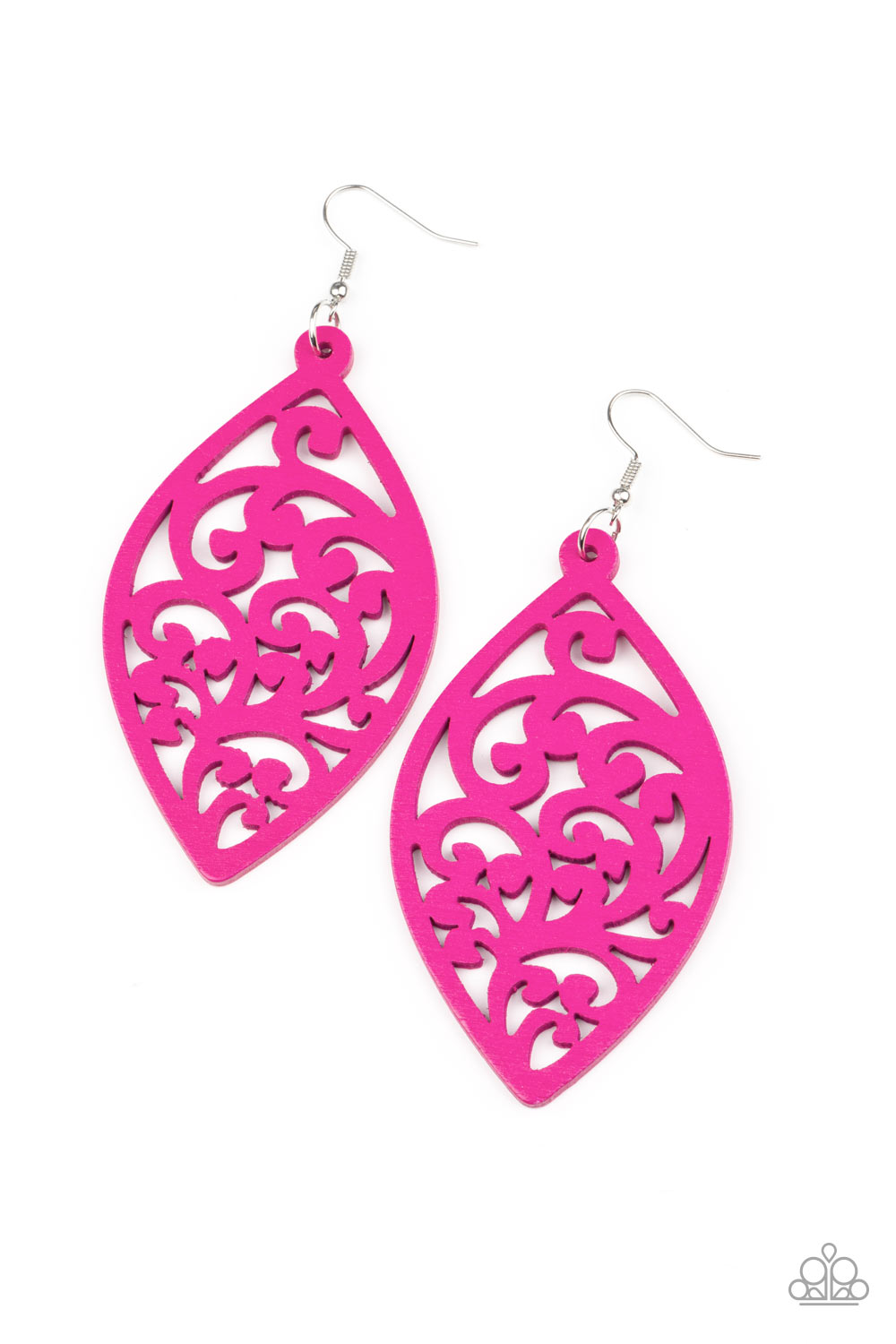 Coral Garden - Pink Earrings by Paparazzi