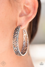 Load image into Gallery viewer, Garden for Two - Silver Earrings by Paparazzi
