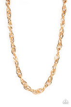 Load image into Gallery viewer, Custom Couture - Gold Men&#39;s Necklace by Paparazzi
