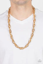 Load image into Gallery viewer, Custom Couture - Gold Men&#39;s Necklace by Paparazzi
