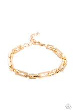 Load image into Gallery viewer, Stratosphere Gear - Gold Men&#39;s Bracelet by Paparazzi
