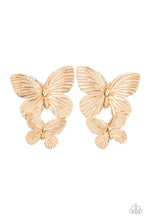 Load image into Gallery viewer, Blushing Butterflies - Gold - by Paparazzi
