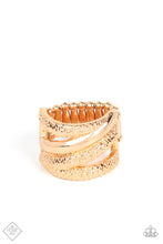 Load image into Gallery viewer, Contemporary Convergence - Gold Ring by Paparazzi
