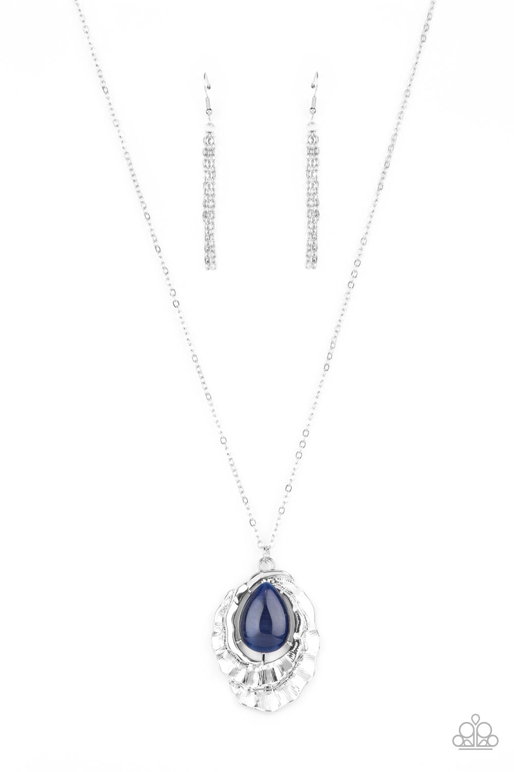 Titanic Trinket - Blue Necklace by Paparazzi