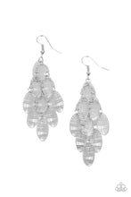 Load image into Gallery viewer, Cross It Off My List - Silver Earrings  by Paparazzi
