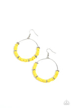 Load image into Gallery viewer, Loudly Layered - Yellow Earrings by Paparazzi
