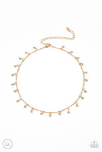 Load image into Gallery viewer, Bringing SPARKLE Back - Gold Choker by Paparazzi
