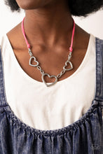 Load image into Gallery viewer, Fashionable Flirt - Pink Necklace by Paparazzi
