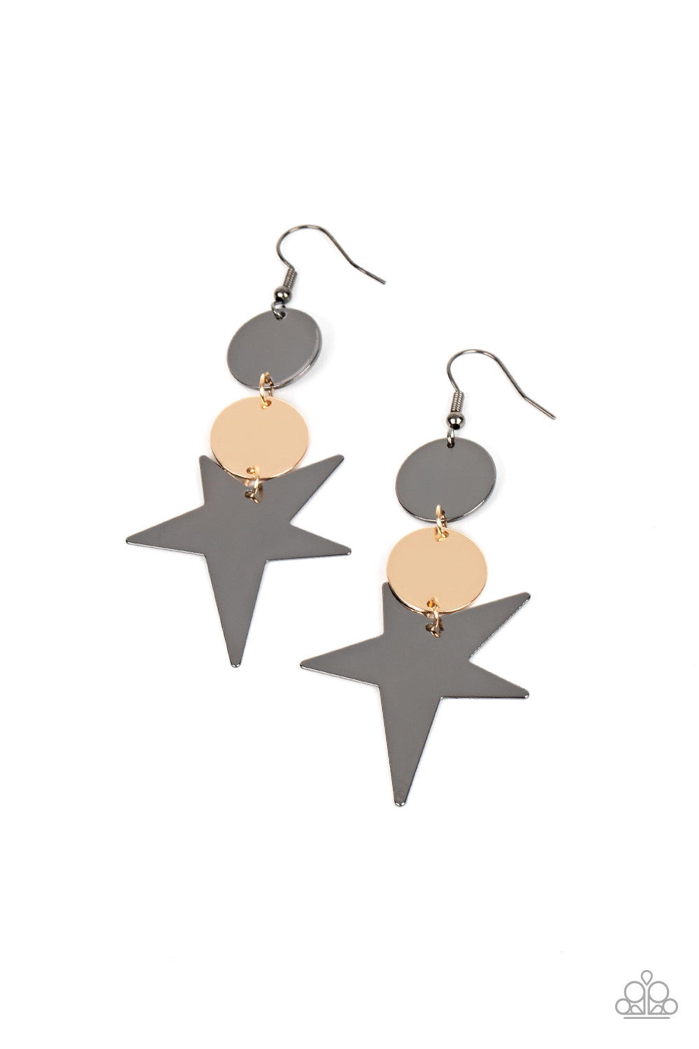 Star Bizarre - Multi Earrings by Paparazzi