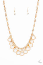 Load image into Gallery viewer, TEAR-rifically Twinkling - Gold Necklace by Paparazzi
