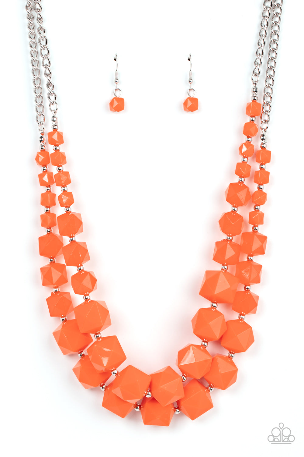 Summer Excursion - Orange Necklace by Paparazzi