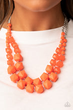 Load image into Gallery viewer, Summer Excursion - Orange Necklace by Paparazzi
