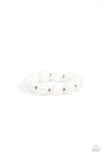 Load image into Gallery viewer, Arctic Affluence - White Bracelet by Paparazzi
