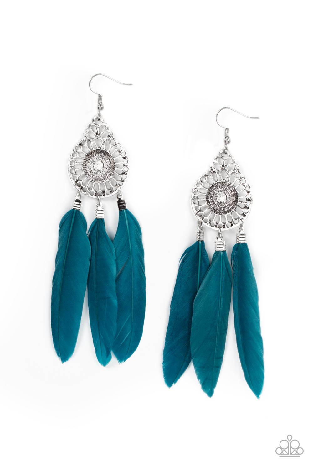 Pretty in PLUMES - Blue - by Paparazzi