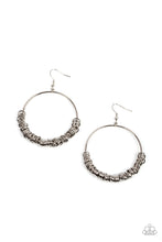 Load image into Gallery viewer, Retro Ringleader - Silver Earrings by Paparazzi
