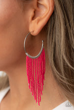 Load image into Gallery viewer, Saguaro Breeze - Pink Earrings by Paparazzi
