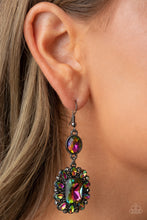 Load image into Gallery viewer, Capriciously Cosmopolitan - Multi Oil Spill Earrings by Paparazzi
