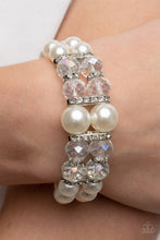 Load image into Gallery viewer, Timelessly Tea Party - White Bracelet by Paparazzi
