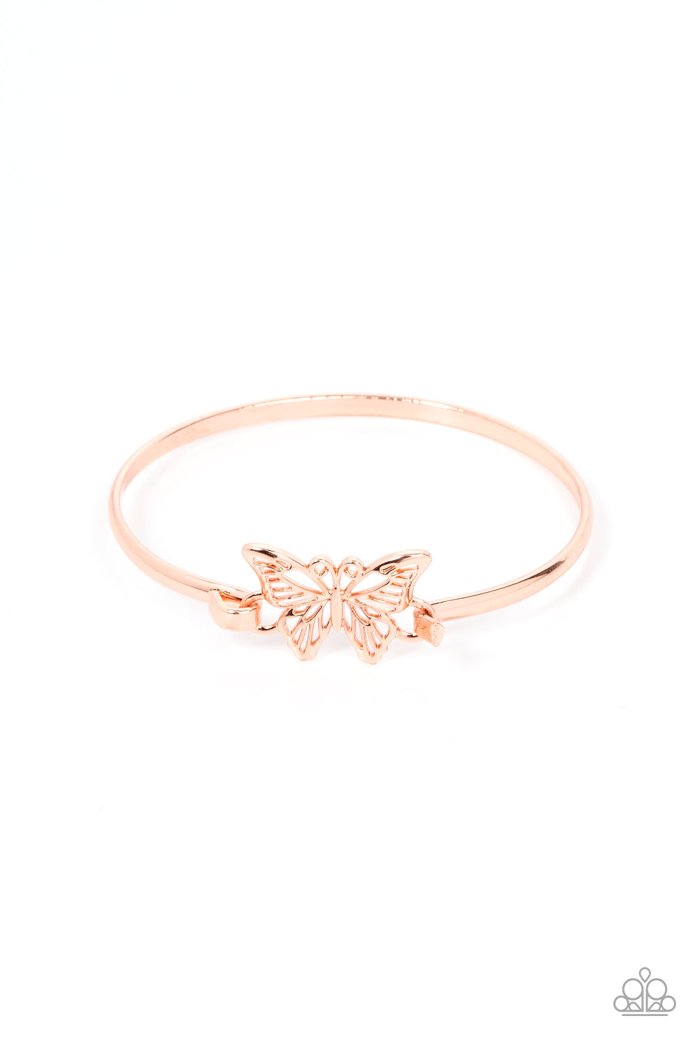 Did I FLUTTER? - Copper Bracelet by Paparazzi