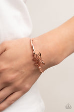 Load image into Gallery viewer, Did I FLUTTER? - Copper Bracelet by Paparazzi
