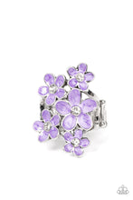 Load image into Gallery viewer, Boastful Blooms - Purple Ring by Paparazzi
