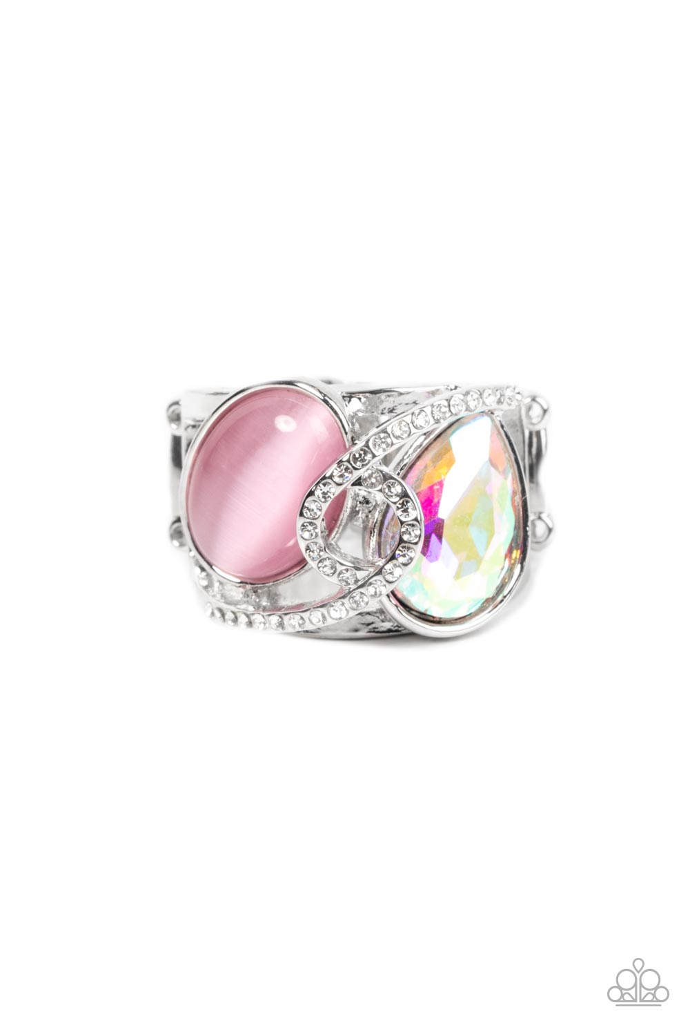 SELFIE-Indulgence - Pink Ring by Paparazzi