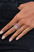 Load image into Gallery viewer, Sizzling Sultry - Pink Ring by Paparazzi
