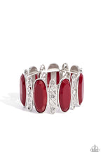 Load image into Gallery viewer, Saturated Sparkle - Red  Bracelet by Paparazzi
