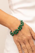 Load image into Gallery viewer, Marina Romance - Green Bracelet by Paparazzi
