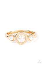 Load image into Gallery viewer, Debutante Daydream - Gold Bracelet by Paparazzi
