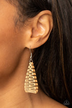 Load image into Gallery viewer, Urban Delirium - Brown Earrings by Paparazzi
