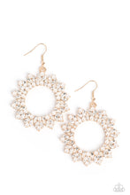 Load image into Gallery viewer, Combustible Couture - Gold Earrings by Paparazzi
