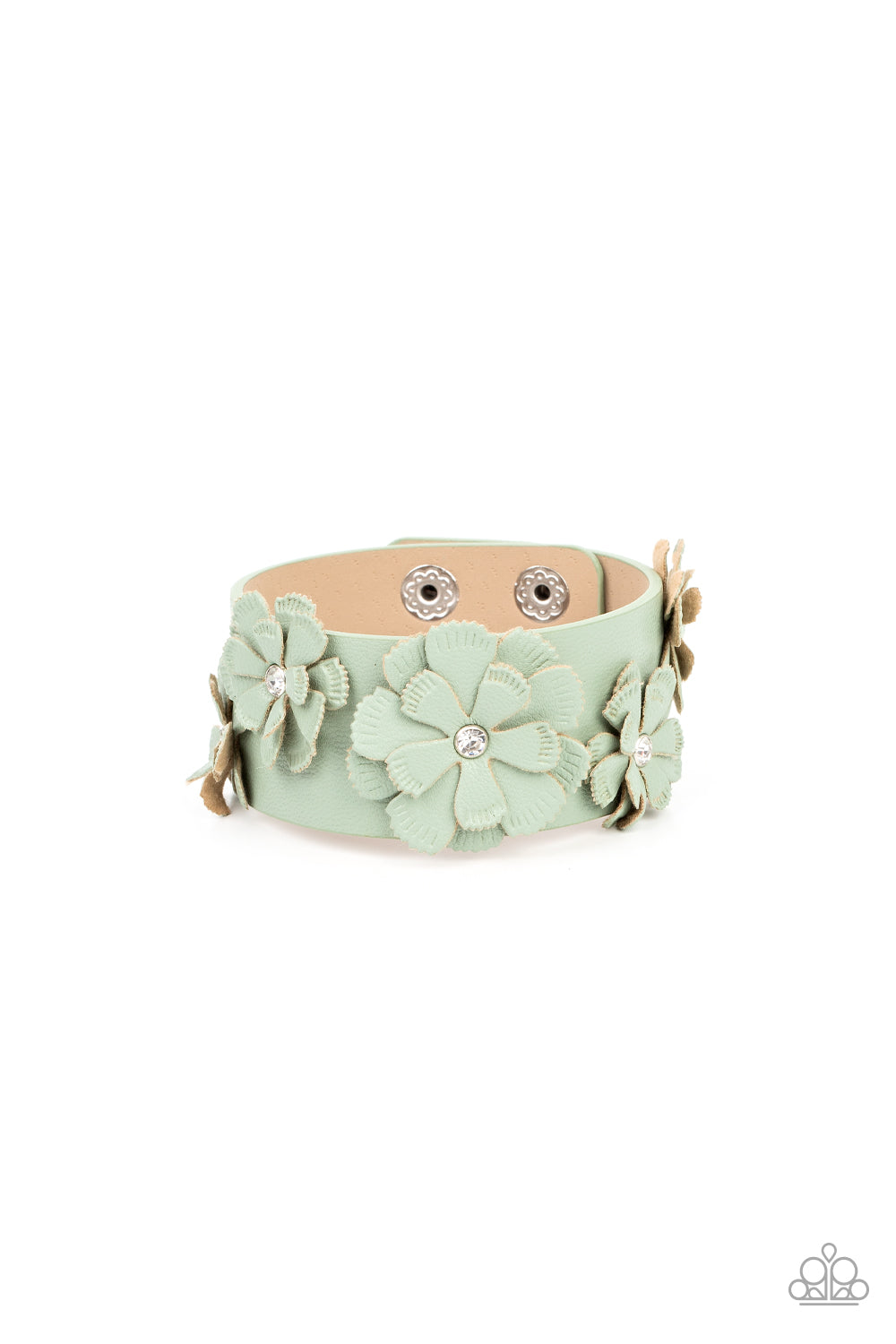 What Do You Pro-POSIES - Green Bracelet by Paparazzi